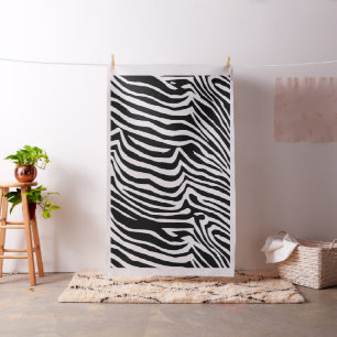 Zebra skin mönster tyg
