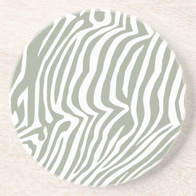 Zebra skin mönster underlägg sandsten (Framsidan)