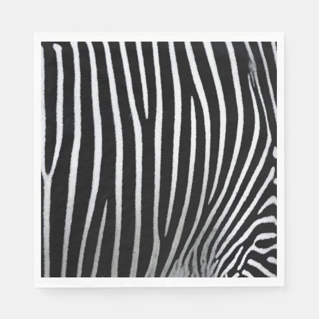 Zebra Skin Pappersservett (Framsidan)