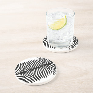 Zebra Skin Underlägg Sandsten
