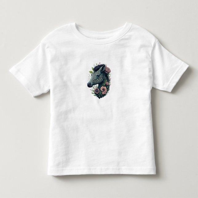 ZEBRA SMÅBARN T-SHIRT (Framsida)
