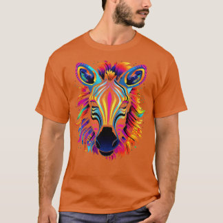 Zebra Smiling T Shirt