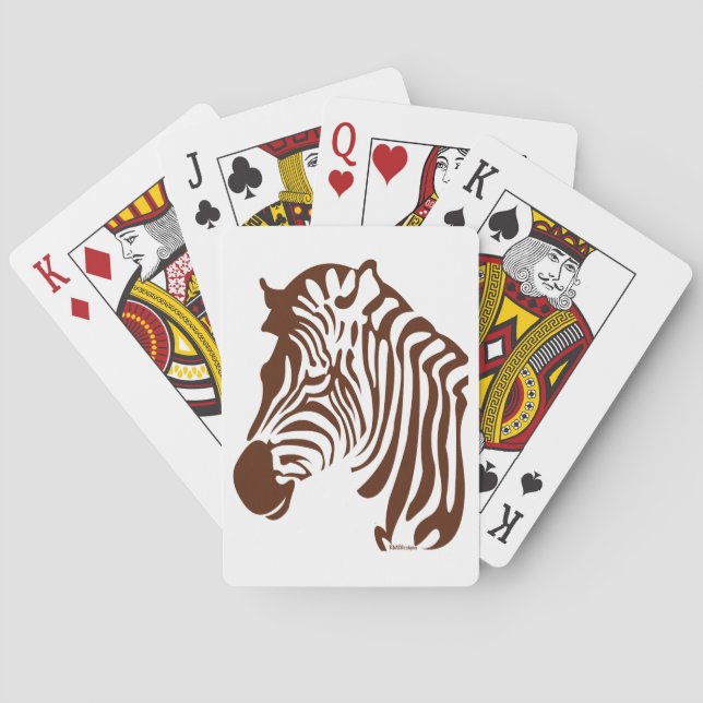 Zebra Spelkort (Baksidan)