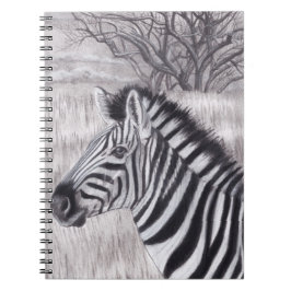 Zebra Spiral Notebook Anteckningsbok