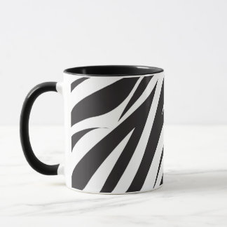 Zebra Stripe Mönster-kaffe Mugg