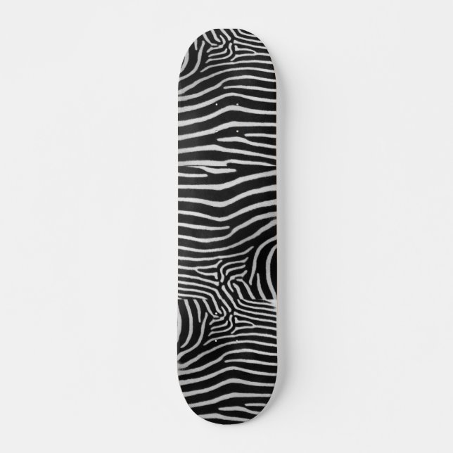 Zebra Stripe Skateboard (Framsida)