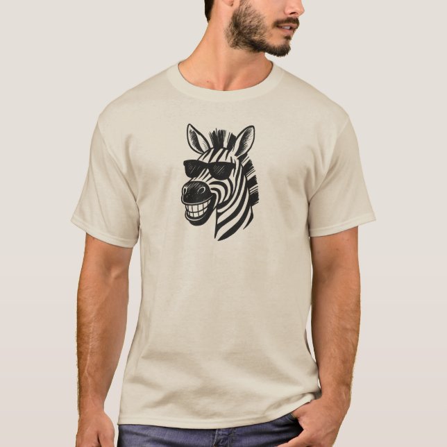 Zebra T Shirt (Framsida)