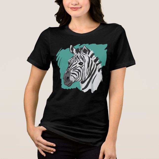 Zebra T Shirt (Framsida)