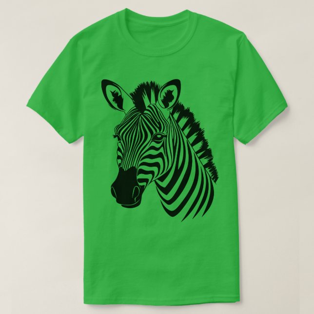 Zebra T Shirt (Design framsida)