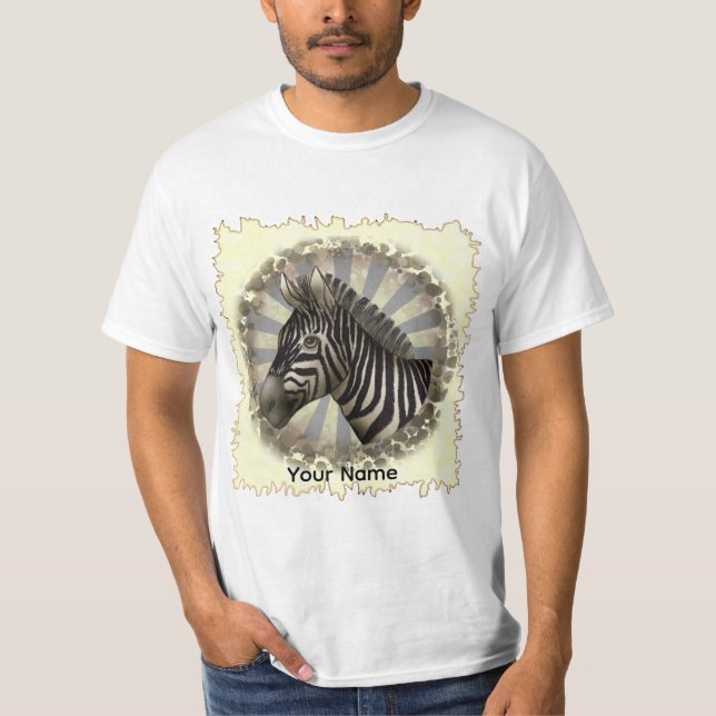 Zebra  t shirt (Framsida)