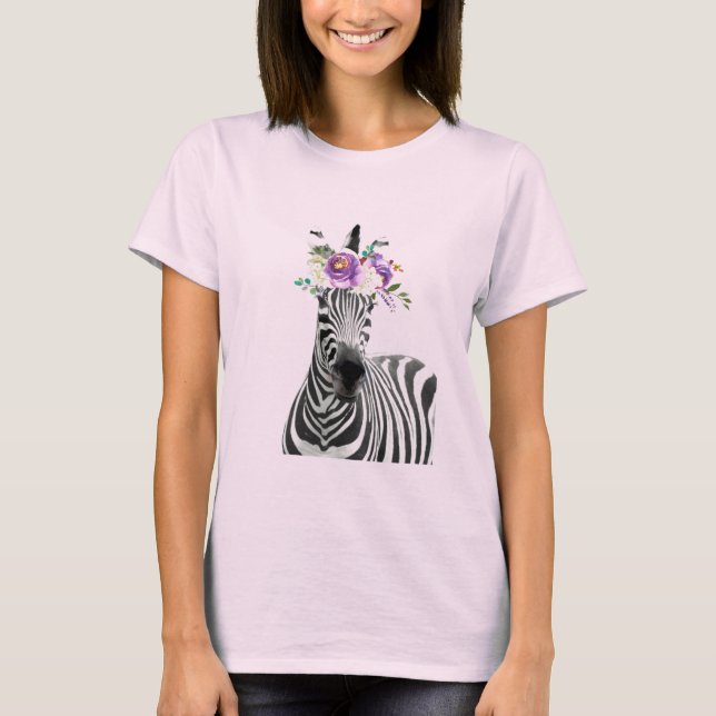 Zebra T Shirt (Framsida)
