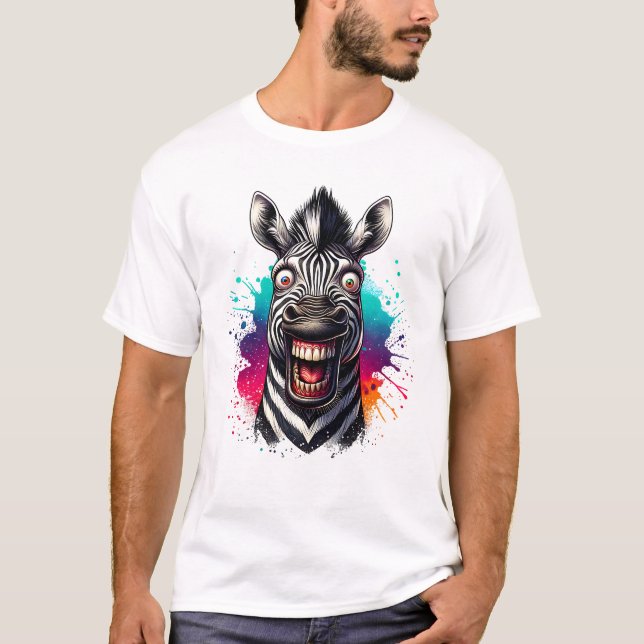 Zebra T Shirt (Framsida)