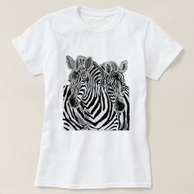 Zebra T-Shirt (Design framsida)
