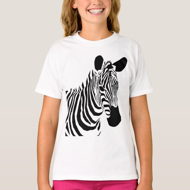 Zebra T Shirt (Framsida)
