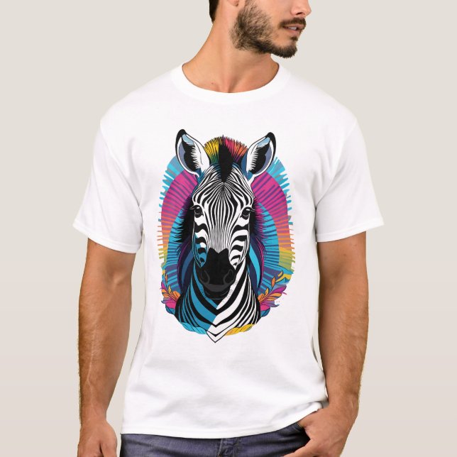 Zebra T Shirt (Framsida)