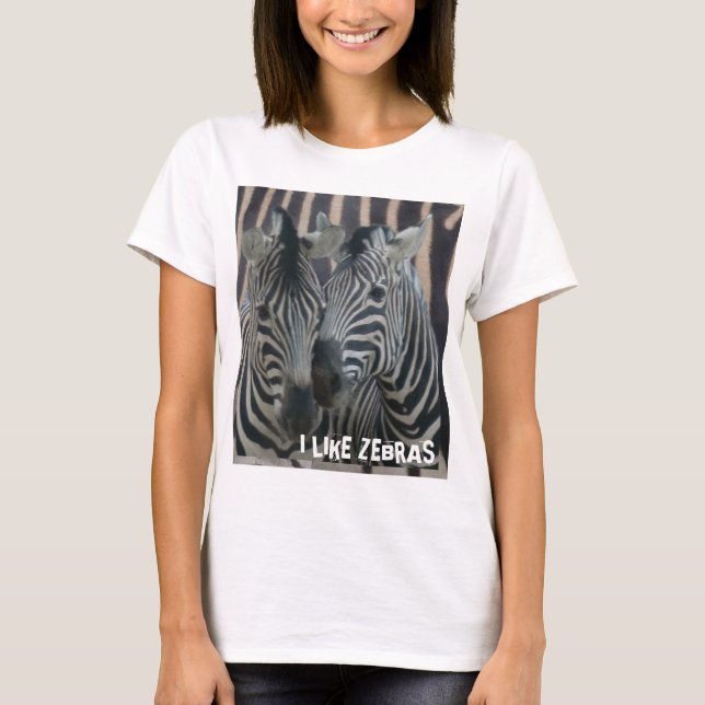 Zebra T-Shirt (Framsida)