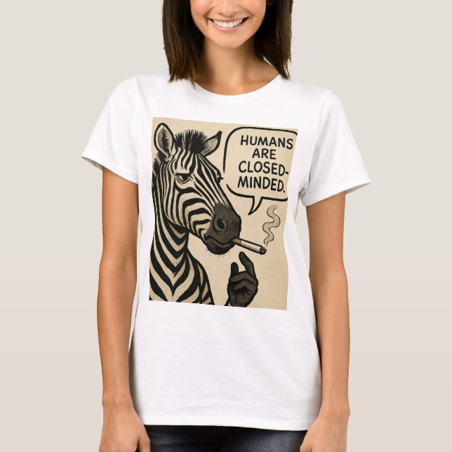 Zebra T Shirt (Framsida)