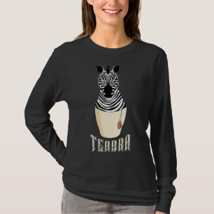 Zebra Tea T Shirt