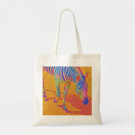 Zebra Tote Bag Tygkasse