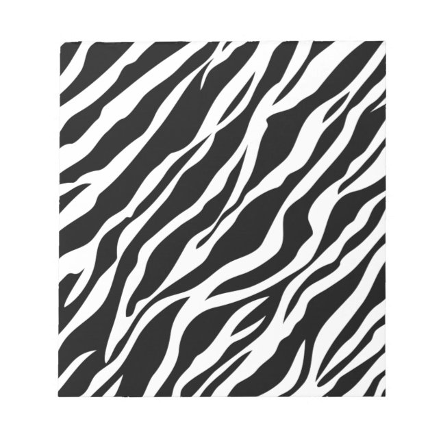 Zebra tryck anteckningsblock (Framsida)