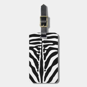 Zebra tryck bagagebricka