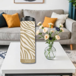 Zebra tryck-Beige