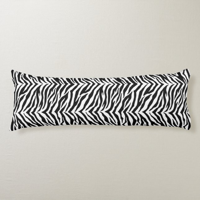 Zebra tryck Body Pillow Kroppskudde (Framsidan)