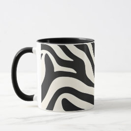 Zebra tryck Ceramic Mugg