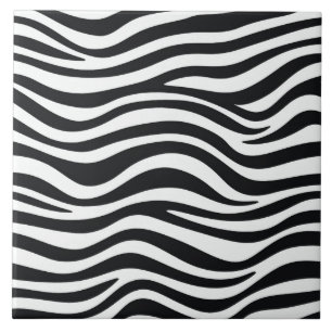 Zebra tryck kakelplatta