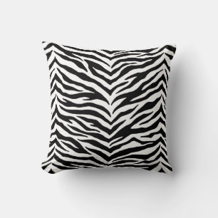 Zebra tryck kastkudde kudde