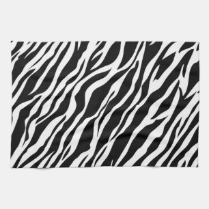 Zebra tryck Kitchen Towel Kökshandduk
