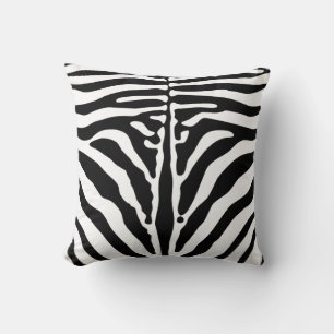 Zebra tryck kudde