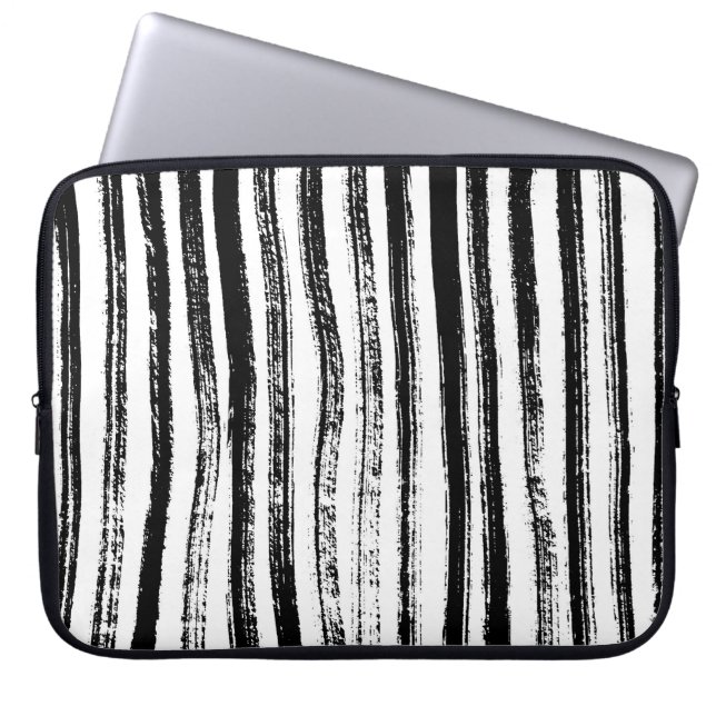 Zebra tryck laptop fodral (Framsidan)