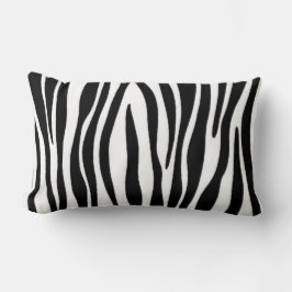Zebra tryck lumbarkudde