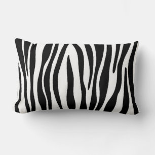 Zebra tryck lumbarkudde
