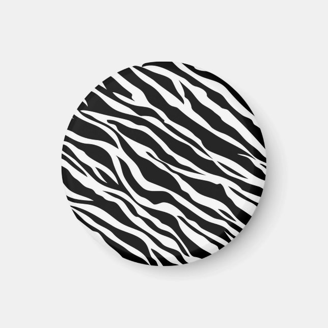 Zebra tryck Magnet (Framsidan)