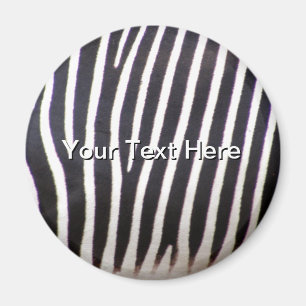 Zebra tryck magnet
