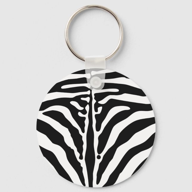 Zebra tryck nyckelring (Framsida)