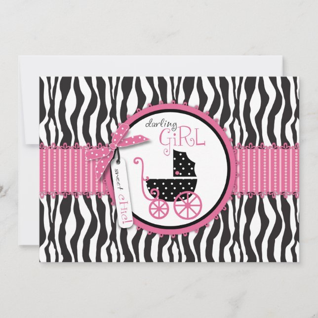 Zebra tryck och Baby (Framsida)