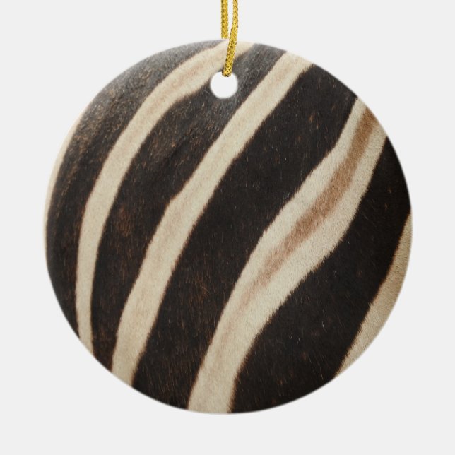 Zebra tryck Ornament (Framsidan)