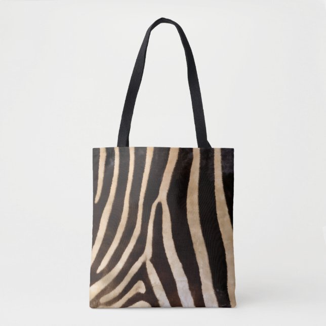Zebra tryck på påsen tygkasse (Framsida)