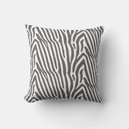 Zebra tryck Pillow Kudde
