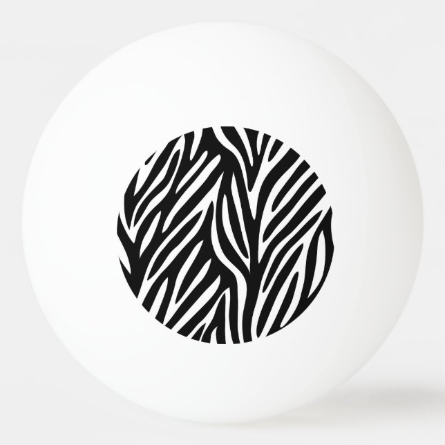 ZEBRA TRYCK PINGISBOLL (Framsidan)