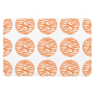 Zebra tryck Polka dots Premium Magnet