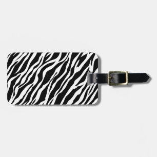 Zebra tryck-resagetagare bagagebricka