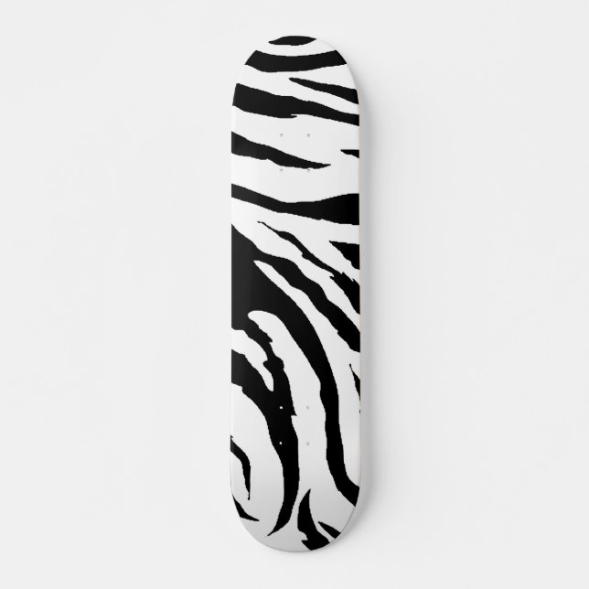 Zebra tryck Skateboard Mini (Framsida)