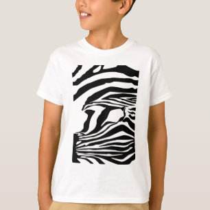 Zebra tryck tee shirt