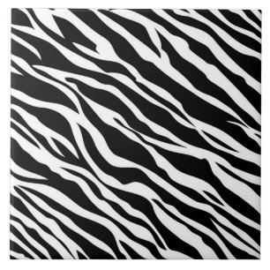 Zebra tryck Tile Kakelplatta