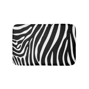 Zebra tryckbadmatta badrumsmatta