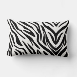 ZEBRA TRYCKT KASTKUDDE LUMBARKUDDE